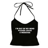 Uniwim Sexy Corset Punk Grunge Yellow Camisole Top Aesthetic Streetwear Women's Print Crop Top Y2k Clothes Emo Girl Sleeveless Tank Top