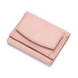 Uniwim Christmas Gifts Women Leather and Cowhide Mini Wallet