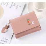 Uniwim Christmas Gifts Tri-Fold Multifunctional Small Easter Wallet