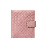 Uniwim Christmas Gifts Women Sheepskin Woven Wallet