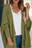 Uniwim  Casual Daily Solid Doll Sleeve Cardigan(6 Colors)