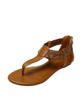 Uniwim Summer beach by the seaside sandals Casual Woven Color Matching Flat-bottomed Sandals