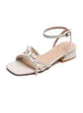 Uniwim Summer beach by the seaside sandals Thick Heels Pearl Platform Sandals