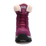 Uniwim Christmas Gifts Velvet Warm Cotton Snow Boots High Cotton-padded Shoes