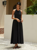 Uniwim Solid Halter Long Dress