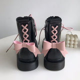 Uniwim Bow Ankle Boots SE21947