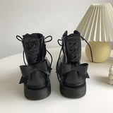 Uniwim Bow Ankle Boots SE21947