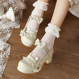 Uniwim Bow Bear Lolita Shoes SE21860