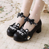 Uniwim Bow Bear Lolita Shoes SE21860