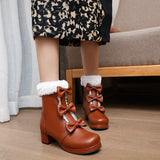 Uniwim Lolita Bow Candy Boots SE21605