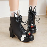 Uniwim Bunny Strawberry Bow Boots SE21900