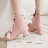 Uniwim Bunny Strawberry Bow Boots SE21900