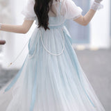 Uniwim Outfit Ideas Butterfly Lace Hanfu Dress Set