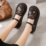 Uniwim Cute Cat Flat Shoes SE22937