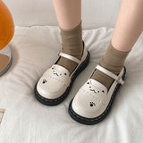 Uniwim Cute Cat Flat Shoes SE22937