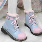 Uniwim Cute Cat Paw Lolita Boots SE22478