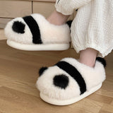 Uniwim Cute Panda Plush Warm Shoes SE22508