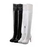 Uniwim Lace High Knee Boots SE9118