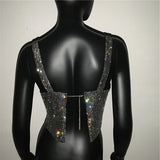 Uniwim 2024 SOFIA RHINESTONE TOP