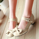 Uniwim JK Lolita Bow Shoes SE21130