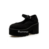 Uniwim Japanese Platform Punk Shoes SE20981