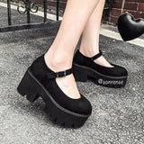 Uniwim Japanese Platform Punk Shoes SE20981