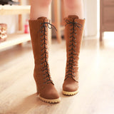 Uniwim Lace-up Heel Boots SE21221