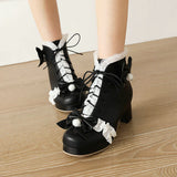 Uniwim Lace Bow Boots SE21971