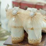 Uniwim Lolita Bow Flower Shoes SE22113