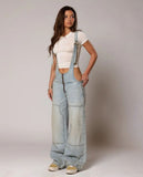 dti outfits 2024 Women's New Fashion Sexy Suspender Pants Solid Color Sleeveless Sling Denim Zipper Pocket Trousers for Women