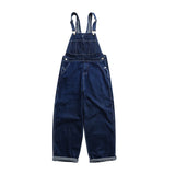 90s streetwear Oeeta Jeans Autumn American Style Overalls Men's Denim Overalls Women's Loose Denim Jumpsuit