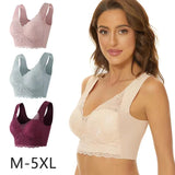 Uniwim Large Size Underwear Women's Small Breasts Gather No Steel Ring On The Collection Auxiliary Breast Anti-sagging Bra