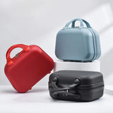 Uniwim Cute Makeup Case Ultralight Hard Holder Portable Storage Box Gift Bag Contrast Color Handheld Luggage Gift Small Package Purse