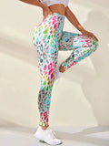 Uniwim New 3D Print Tie Dye Sports Pants Women Seamless  Leggings High Waist Fitness Push Up Leggings Gym Clothing Workout Tights