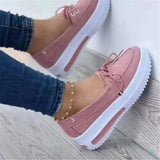 Uniwim Spring 2024 new women's single shoes comfortable high quality breathable wedges vulcanized heels flats