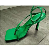 Uniwim 2024  Summer Women 7Cm High Heels Flip Flops Sandals Fetish Platform Pleaser Yellow Gold Sandles Stripper Sexy Luxury Brand Shoes