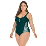 Uniwim Sexy Leopard Large Plus Size 5XL Swimwear Women One Piece Swimsuit For Fat Lady Beach Bathing Swiming Suits Biquini Female