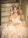 Uniwim Pink lolita Zidi gorgeous sweet dress Heavy Princess Lolita dress