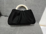 Uniwim Fashion Pearl Handle Women Dinner Clutch Purse Handbags Luxury Design Ladies Square Shoulder Bags Female Small Messenger Bag