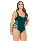 Uniwim Sexy Leopard Large Plus Size 5XL Swimwear Women One Piece Swimsuit For Fat Lady Beach Bathing Swiming Suits Biquini Female