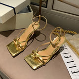 Uniwim 2024  Summer Women 7Cm High Heels Flip Flops Sandals Fetish Platform Pleaser Yellow Gold Sandles Stripper Sexy Luxury Brand Shoes