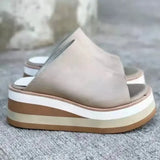 Uniwim 2024 summer new women's slippers Brazilian style wedges outdoor casual shoes  heels  sandals  slides