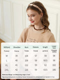 Uniwim Winter New Sweaters For Women Maillard Lazy Snow Velvet Embroidery Loose Female Pullovers Hoodies