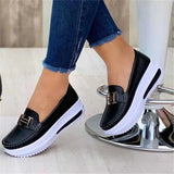 Uniwim Spring 2024 new women's single shoes comfortable high quality breathable wedges vulcanized heels flats