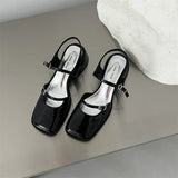 Uniwim  Non-slip Round Toe Sandals Ladies Casual 2023 Summer Hollow Beach Elegant Shoes Korean Fashion Party   Design