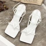 Uniwim 2024  Summer Women 7Cm High Heels Flip Flops Sandals Fetish Platform Pleaser Yellow Gold Sandles Stripper Sexy Luxury Brand Shoes