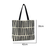 Uniwim Women Canvas Tote Bag Fashion Korean Cotton Cloth Eco Reusable Shopping Bags Large Ladies Shoulder Shopper Bag Student Handbags