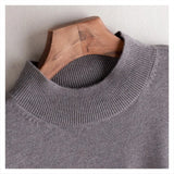 Silk Cashmere Blended Sweater Women's 2023 Autumn Winter New Classic V-Neck Sweater Bottomed Sweater Women's Top