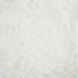 Uniwim Elegant White Corset Lace Ruched Dress