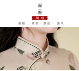 Cheongsam Qipao Fashion Clothes Casual Elegant Ethnic Style Vintage Dress for Women Streetwear Women Clothing Party Chinese